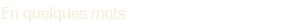 En quelques lignes